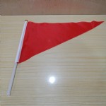 小三角旗/红色/带胶管/100面/包